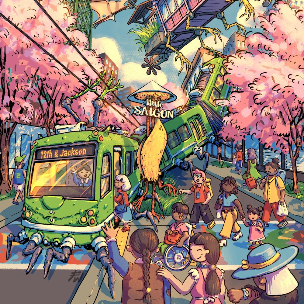 International District Posters